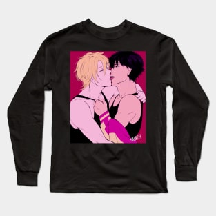 Ash and Eiji Kiss Long Sleeve T-Shirt